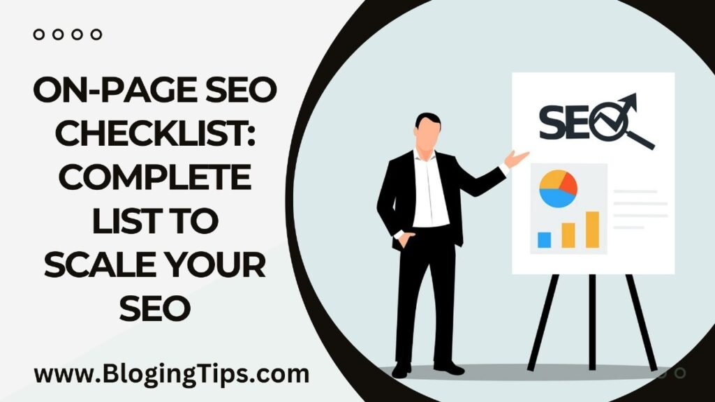 On-Page SEO Checklist: Complete List to Scale Your SEO